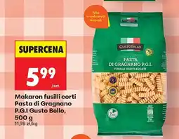 Biedronka Makaron fusilli corti Pasta di Gragnano P.G.I oferta