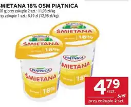 Stokrotka Market Śmietana 18% OSM Piątnica oferta