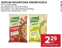 Stokrotka Market Zupa błyskawiczna Knorr Nudle oferta