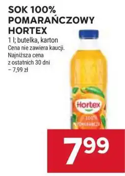 Stokrotka Market Sok 100 pomarańczowy Hortex oferta