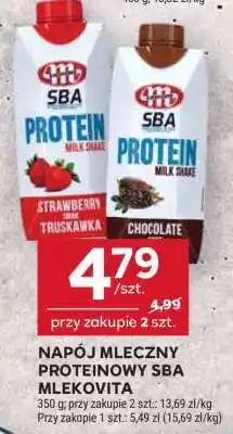 Stokrotka Market Napój Mleczny Proteinowy SBA Mlekovita oferta