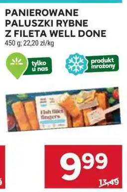 Stokrotka Market Panierowane paluszki rybne z fileta Well Done oferta