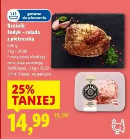Lidl Rzeźnik Indyk – rolada z pietruszką oferta