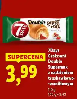Lidl 7Days Croissant Double Supermax oferta