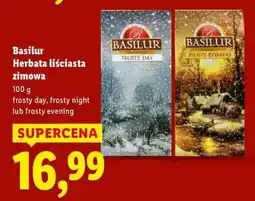 Lidl Basilur Herbaty liściasta zimowa oferta