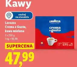 Lidl LAVAZZA Crema e Gusto, kawa mielona oferta