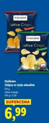 Lidl Italimo Chipsy w stylu włoskim oferta