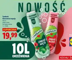 Lidl Tymbark Koncentrat napoju oferta