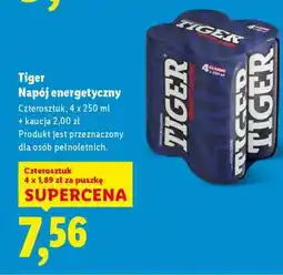 Lidl TIGER Napój energetyczny oferta