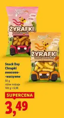 Lidl Snack Day Chrupki owocowo-warzywne oferta