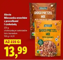 Lidl Alesto Mieszanka orzechów z precelkami i czekoladą oferta