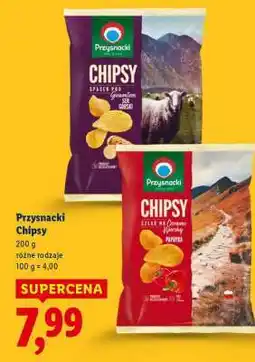 Lidl PRZYSNACKI Chipsy oferta