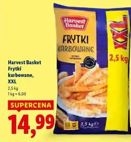 Lidl HARVEST BASKET Frytki karbowane, XXL oferta