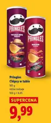 Lidl PRINGLES Chipsy w tubie oferta