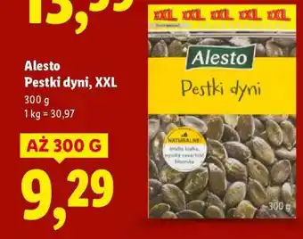Lidl Alesto Pestki dyni, XXL oferta