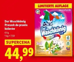 Lidl DER WASCHKÖNIG Proszek do prania kolorów oferta
