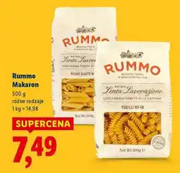 Lidl RUMMO Makaron oferta