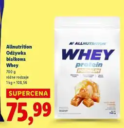 Lidl Allnutrition Odżywka białkowa WHEY oferta