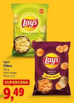 Lidl LAY’S Chipsy oferta