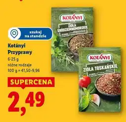Lidl KOTÁNYI Przyprawy oferta