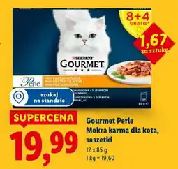 Lidl Gourmet Perle Mokra karma dla kota, saszetki oferta