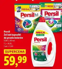 Lidl Persil Żel lub kapsułki do prania kolorów oferta