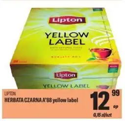 TomiMarkt Lipton herbata czarna a'88 yellow label oferta