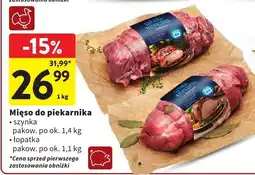Intermarche Mięso do piekarnika szynka oferta