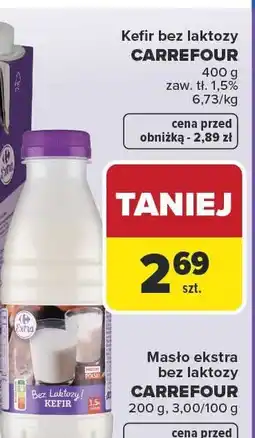 Carrefour Market Kefir bez laktozy oferta