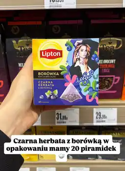 Intermarche Herbata czarna z borówką oferta