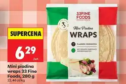Biedronka Mini piadina wraps oferta