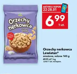 Lewiatan Orzechy nerkowca solone Lewiatan oferta