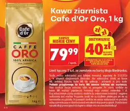 Biedronka Kawa ziarnista Cafe d'Or oferta