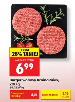 Biedronka Burger Kraina Mięs oferta