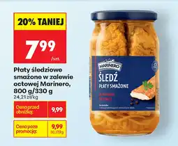 Biedronka Płaty śledziowe Marinero oferta