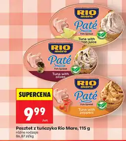 Biedronka Pasztet Rio Mare oferta