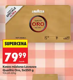 Biedronka Kawa mielona Lavazza oferta