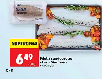 Biedronka Filet z sandacza Marinero oferta
