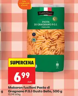 Biedronka Makaron Gusto Bello oferta