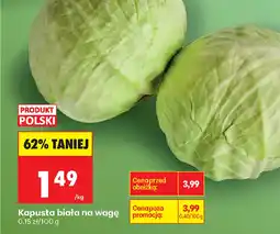 Biedronka Kapusta biała Polski oferta