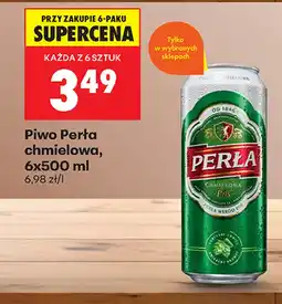 Biedronka Piwo Perła oferta