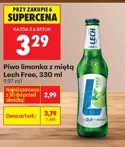 Biedronka Piwo Lech oferta