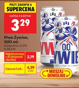 Biedronka Piwo Żywiec oferta