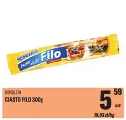 TomiMarkt Henglein ciasto filo oferta