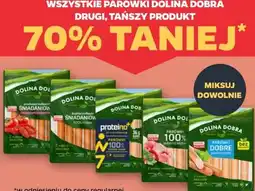 Netto Parówki Dolina Dobra drugi produkt 70% taniej oferta