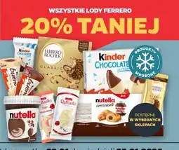 Netto Wszystkie lody Ferrero 20% taniej oferta
