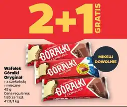 Netto Wafelek Góralki Oryginał 2+1 gratis oferta
