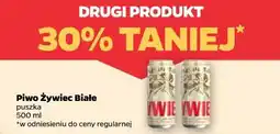 Netto Piwo Żywiec Białe drugi produkt 30% taniej oferta