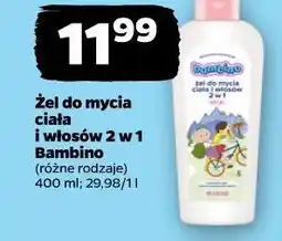 Netto Żel do mycia ciała i włosów 2w1 Bambino oferta