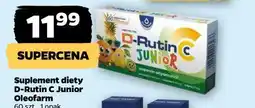 Netto Suplement diety D-Rutin C Junior Oleofarm oferta